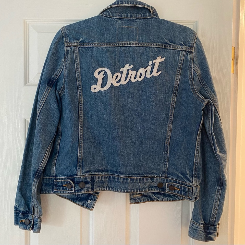 Levi’s embroidered denim jacket